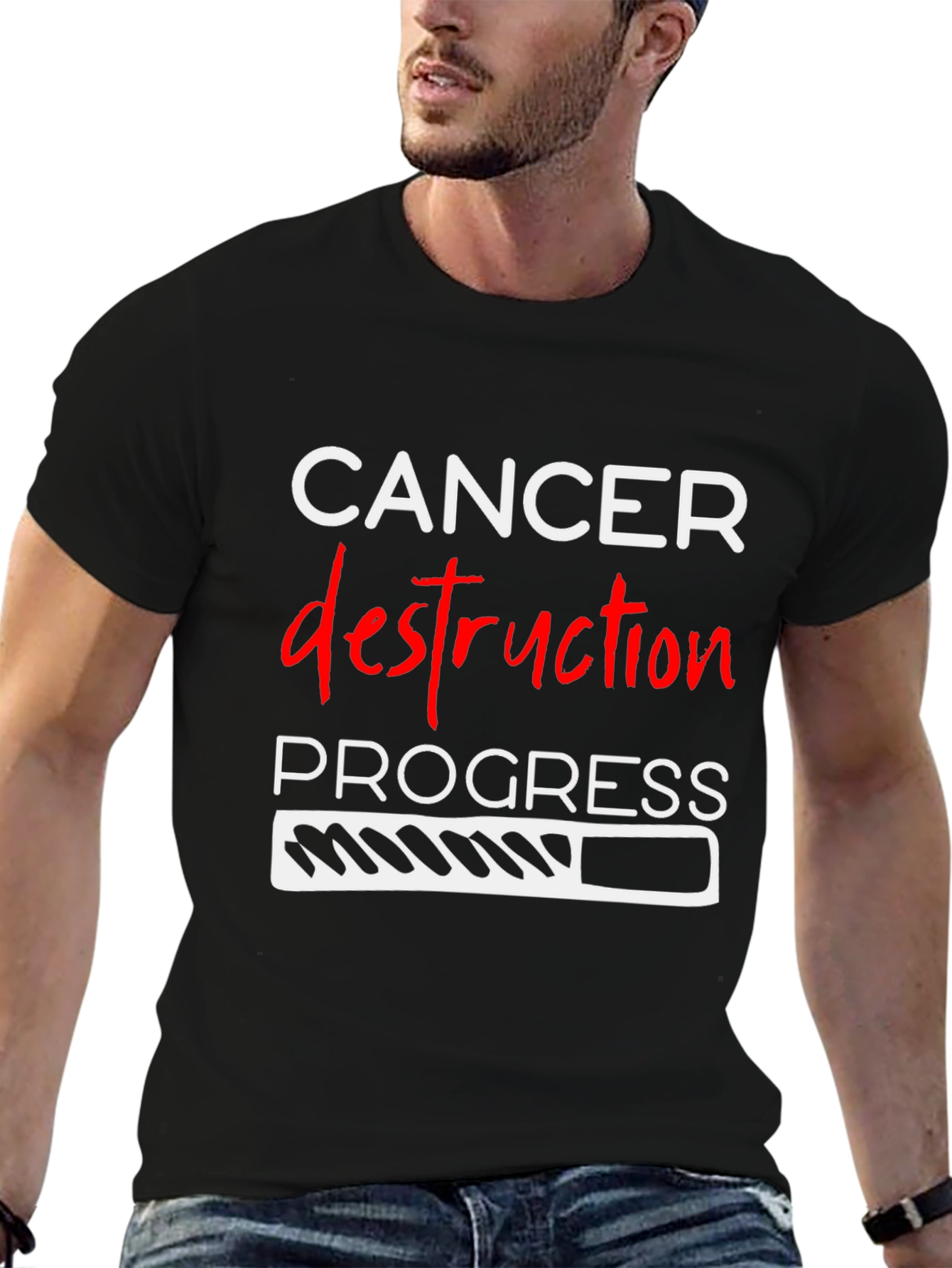 Cancer Destruction Progress T-Shirt