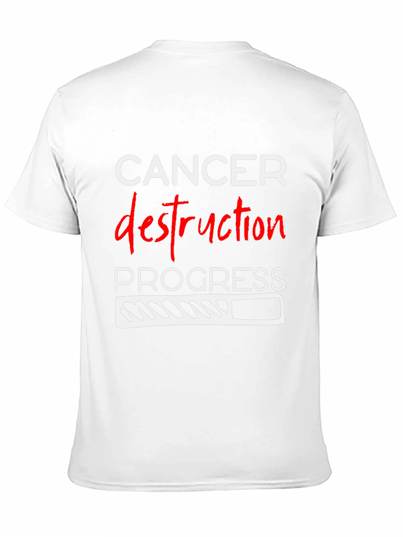 Cancer Destruction Progress T-Shirt