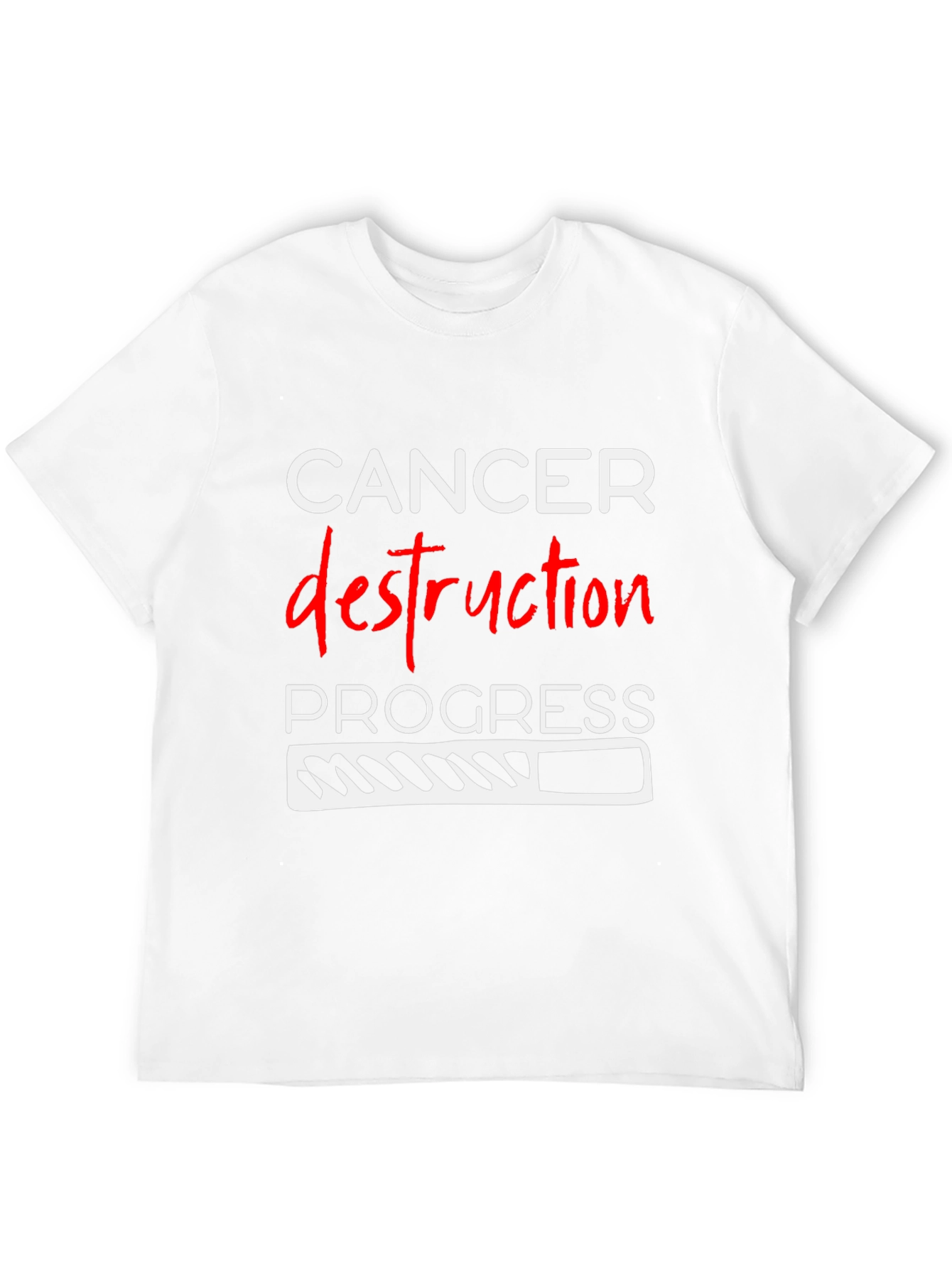 Cancer Destruction Progress T-Shirt