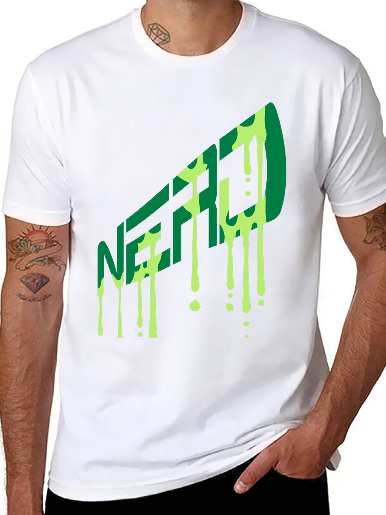 Nerd Drip T-Shirt - Cool Graphic Tee