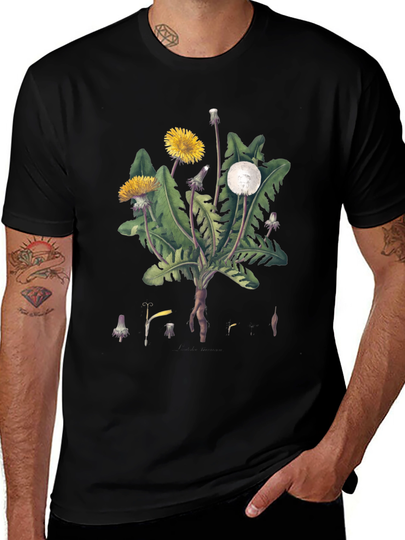 Dandelion Graphic Tee - Nature Inspired Design