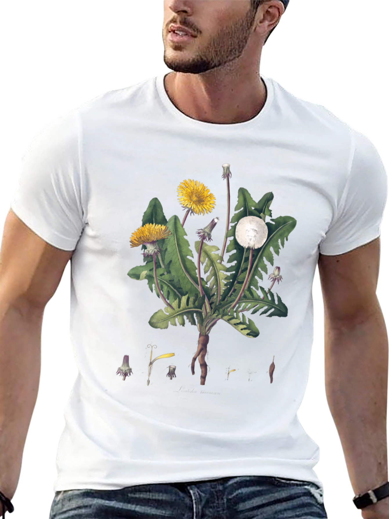 Dandelion Graphic Tee - Nature Inspired Design