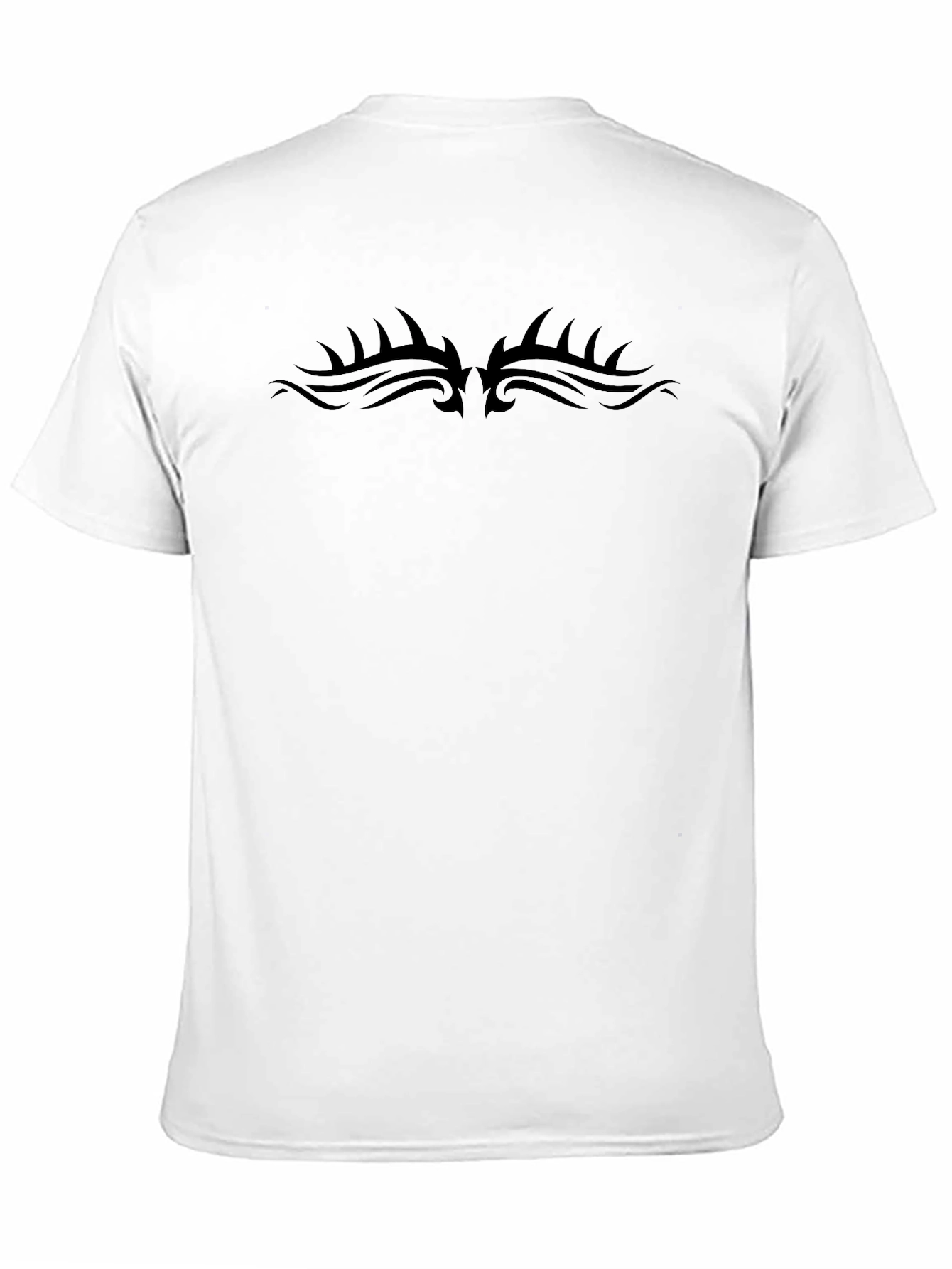 Tribal Design Black T-Shirt - Unique Graphic Tee
