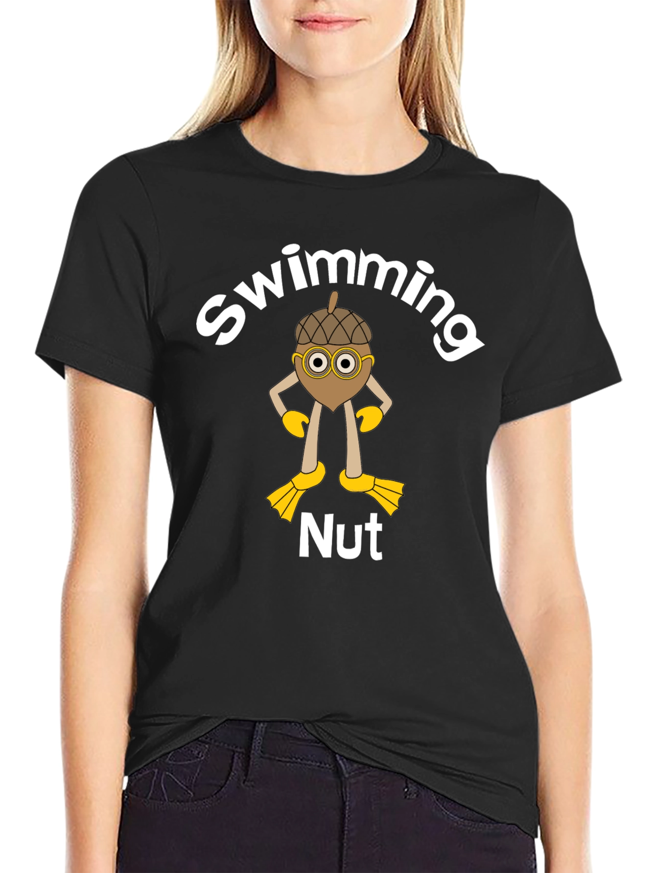Funny Swimming Nut T-Shirt