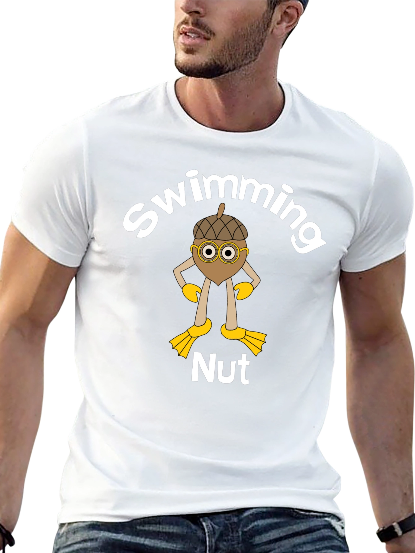 Funny Swimming Nut T-Shirt