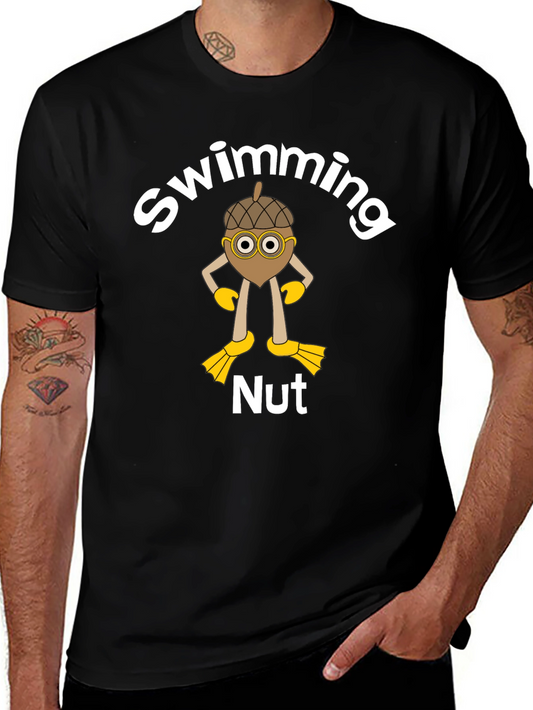 Funny Swimming Nut T-Shirt