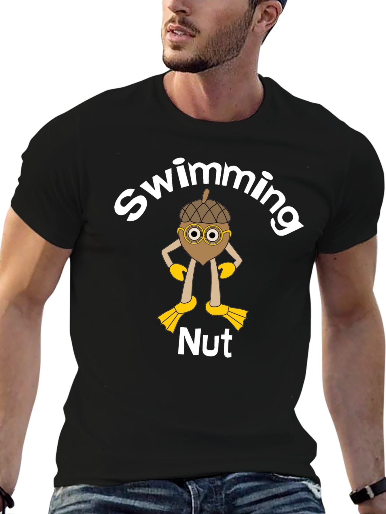 Funny Swimming Nut T-Shirt