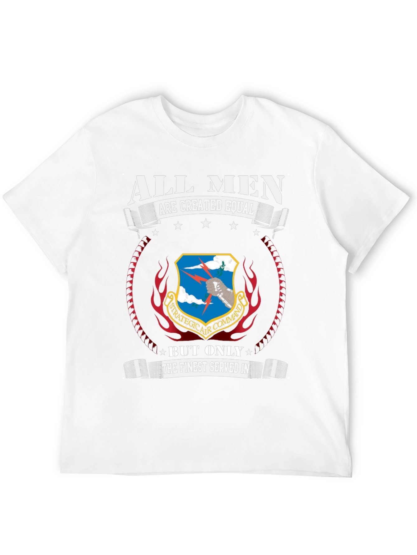 All Men Created Equal T-Shirt - Strategic Air Command