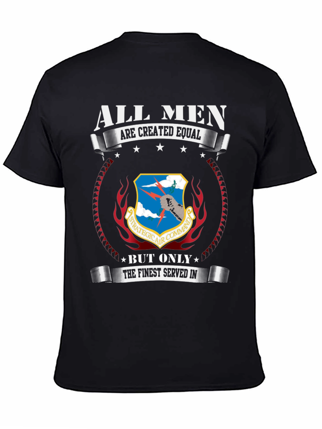All Men Created Equal T-Shirt - Strategic Air Command