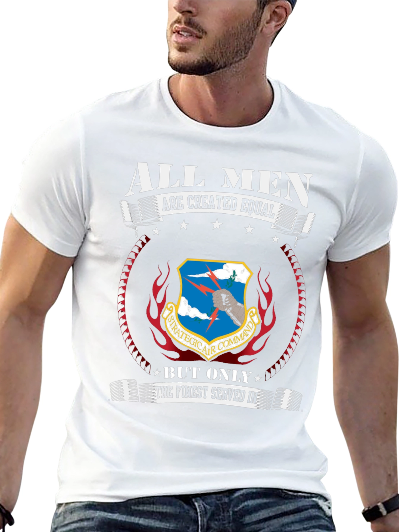 All Men Created Equal T-Shirt - Strategic Air Command