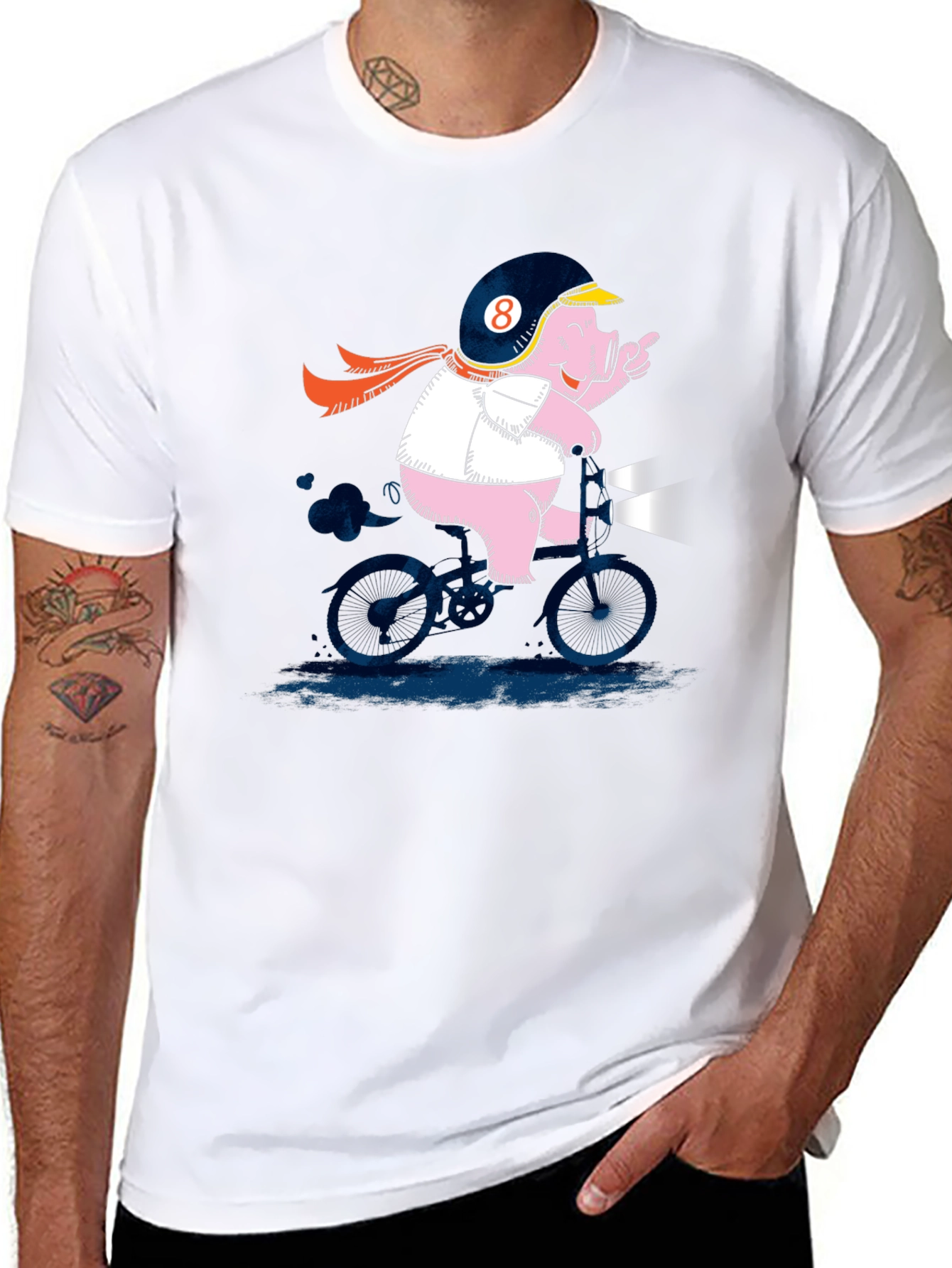 Pig on a Bike T-Shirt