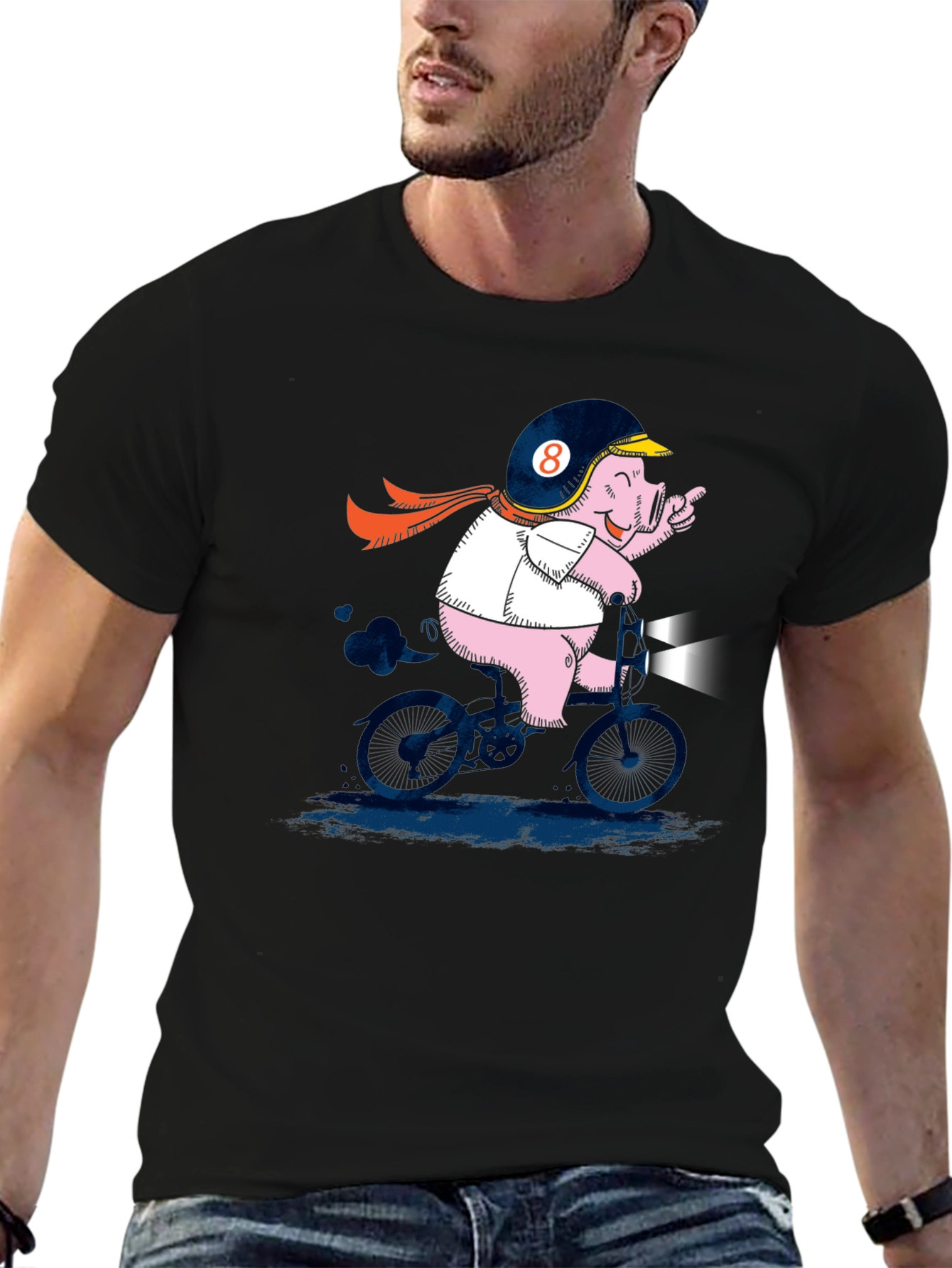 Pig on a Bike T-Shirt