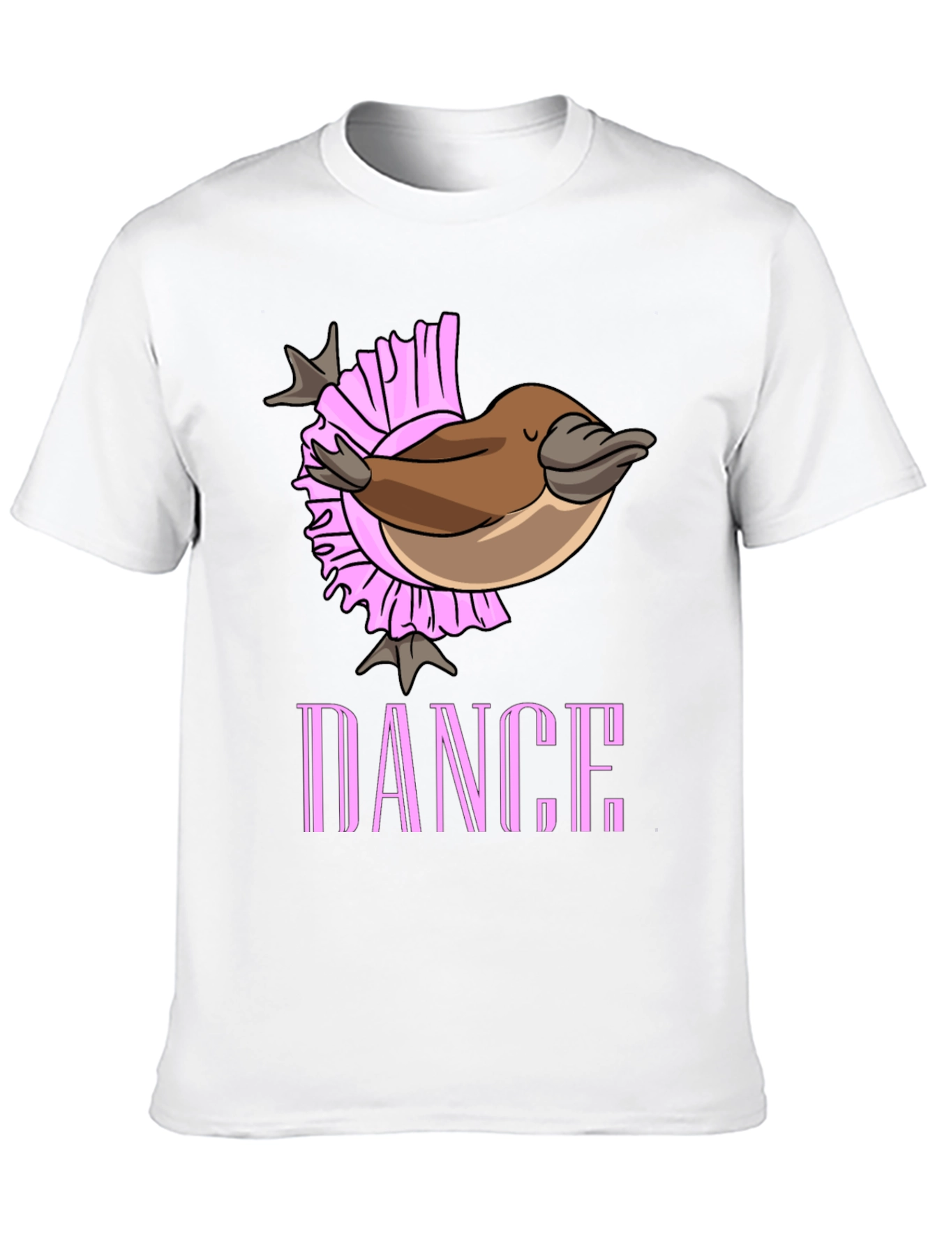 Dance Platypus T-Shirt - Unique Graphic Tee