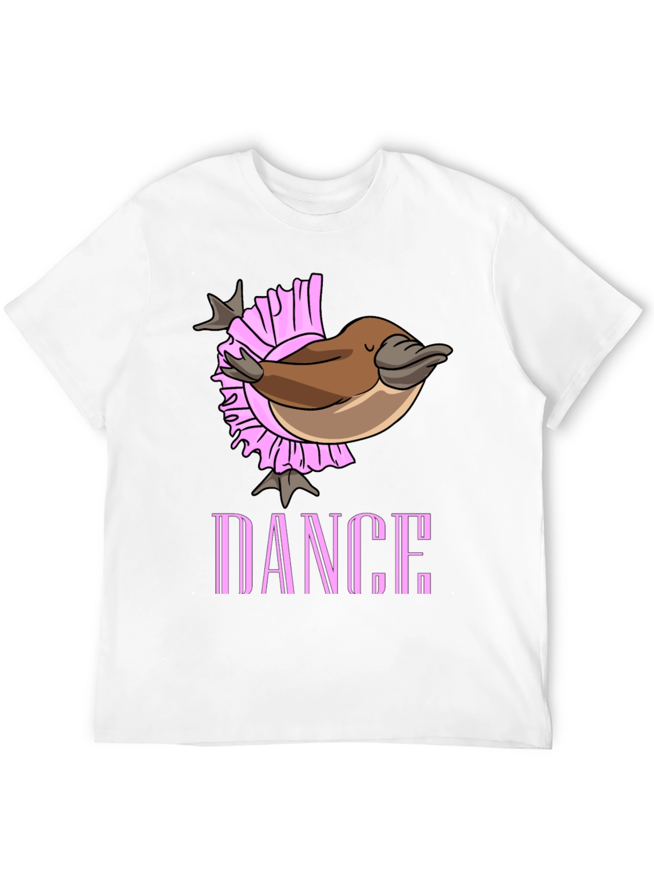 Dance Platypus T-Shirt - Unique Graphic Tee