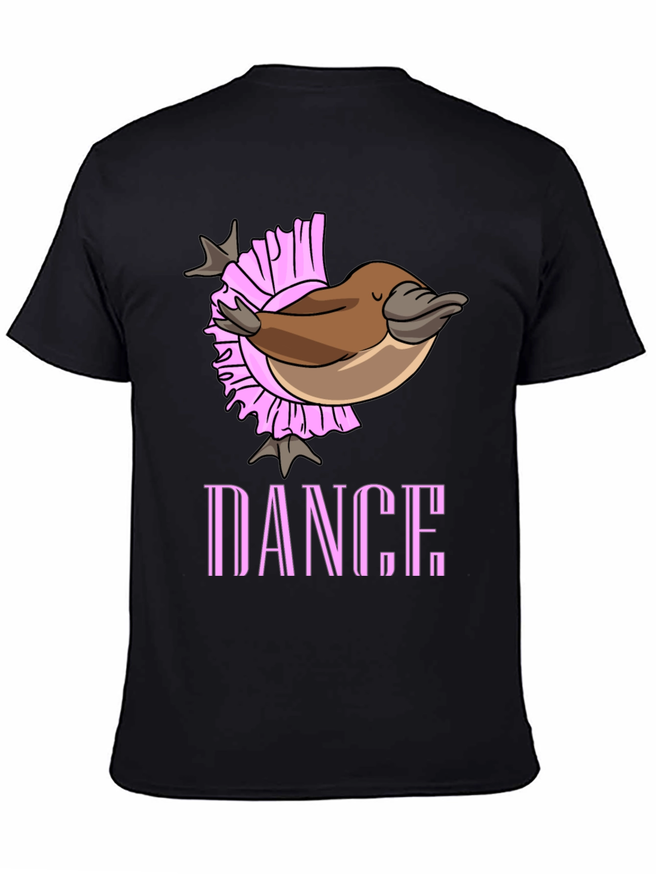 Dance Platypus T-Shirt - Unique Graphic Tee