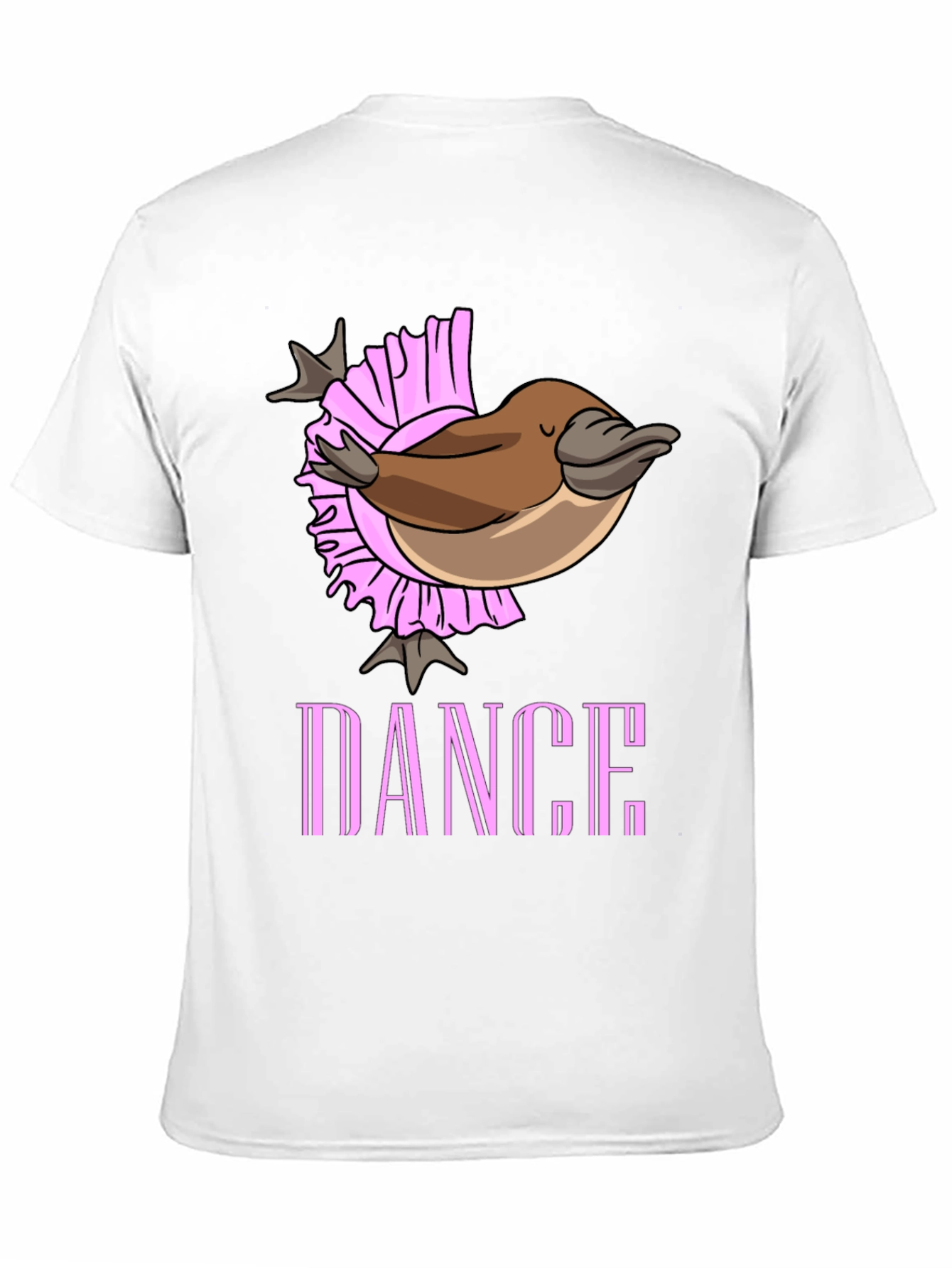 Dance Platypus T-Shirt - Unique Graphic Tee