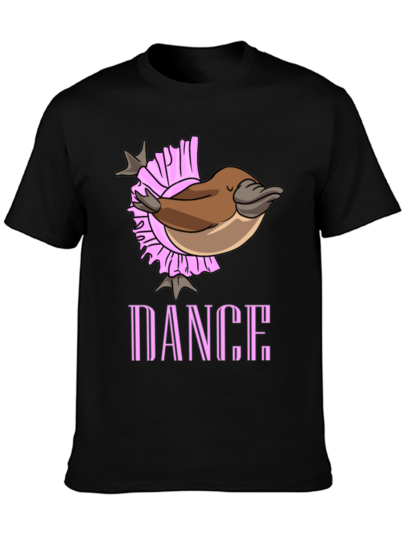 Dance Platypus T-Shirt - Unique Graphic Tee