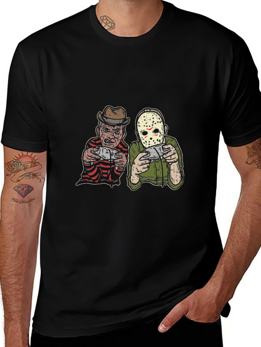 Freddy vs Jason Gaming T-Shirt