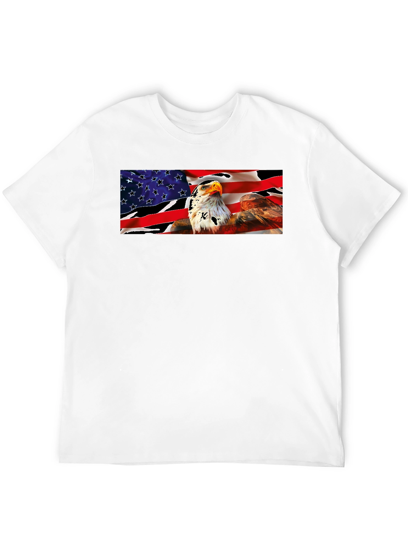 American Eagle Flag Graphic T-Shirt - Patriotic Pride