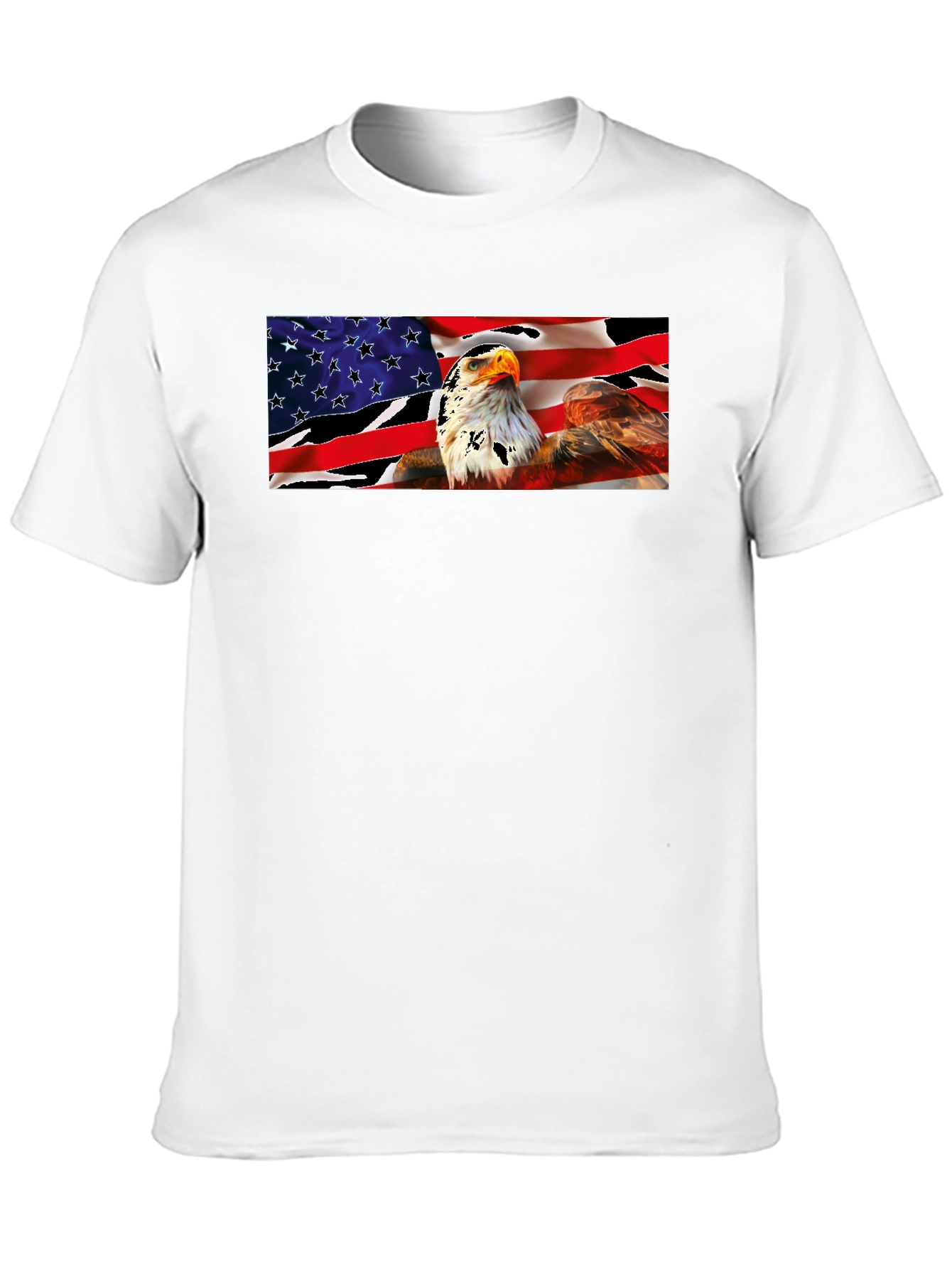 American Eagle Flag Graphic T-Shirt - Patriotic Pride