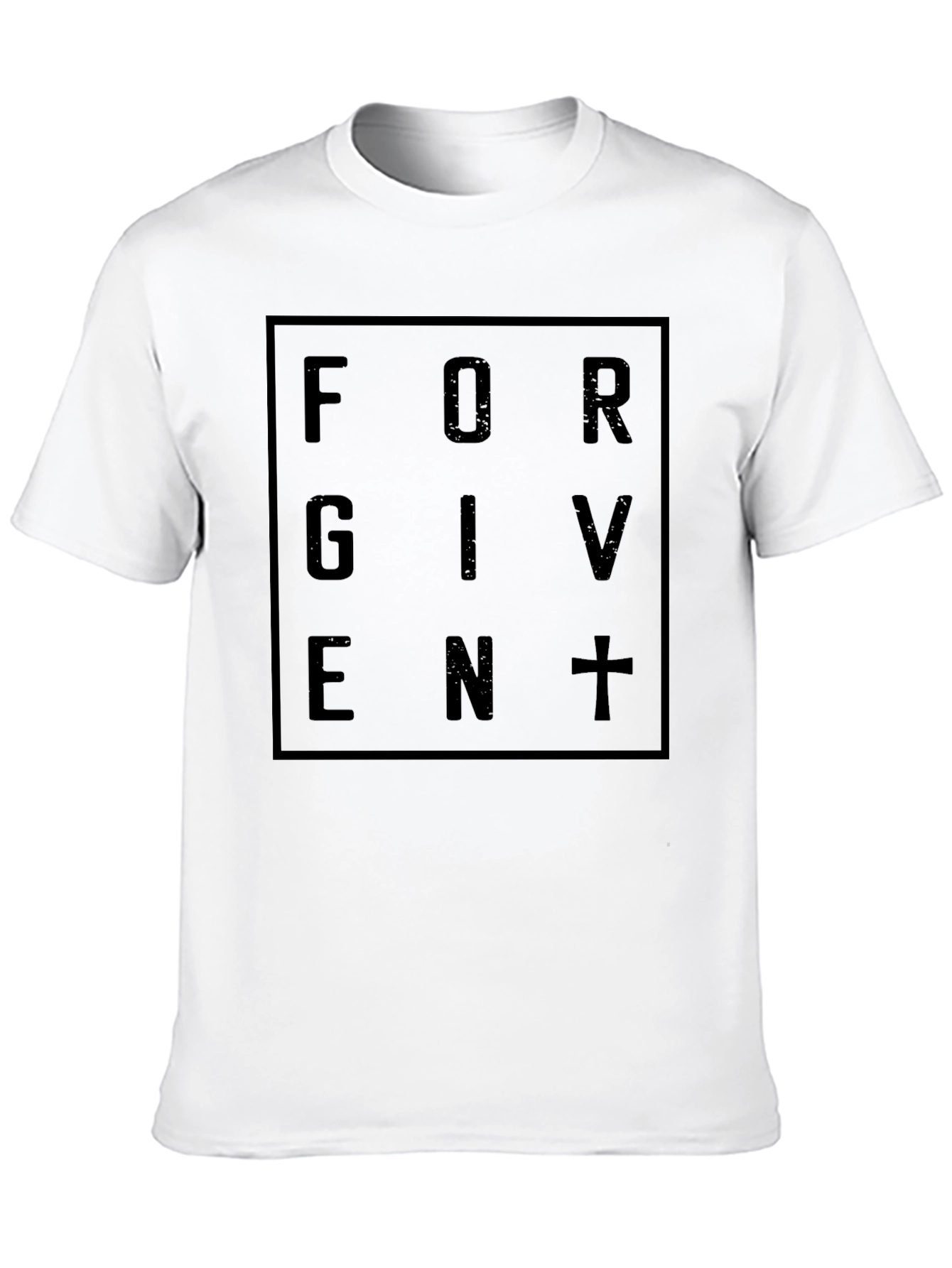 Forgiven Graphic T-Shirt - Mens Black Tee