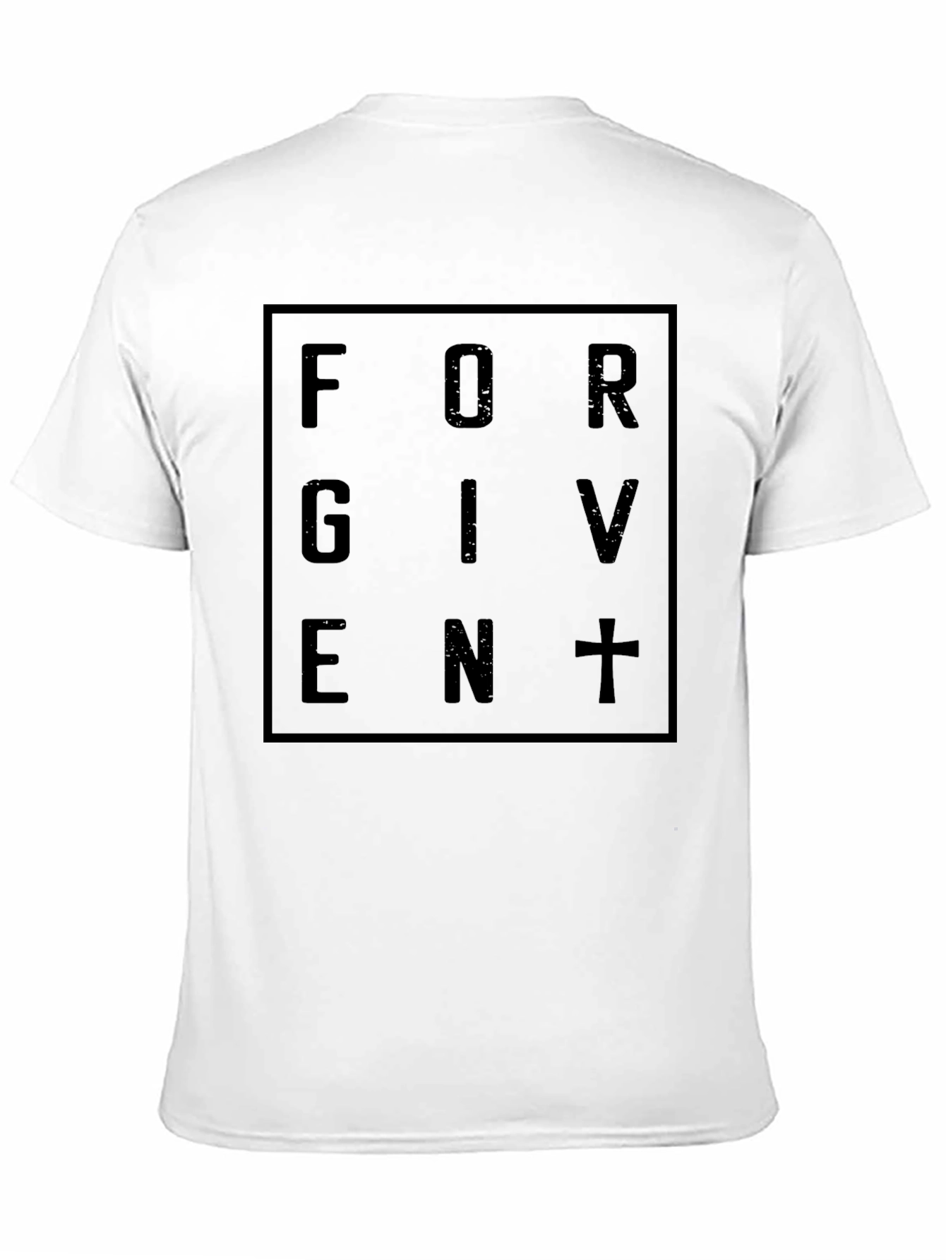 Forgiven Graphic T-Shirt - Mens Black Tee