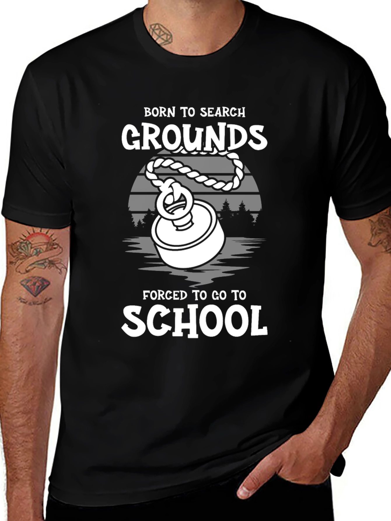 Born to Search Grounds T-Shirt