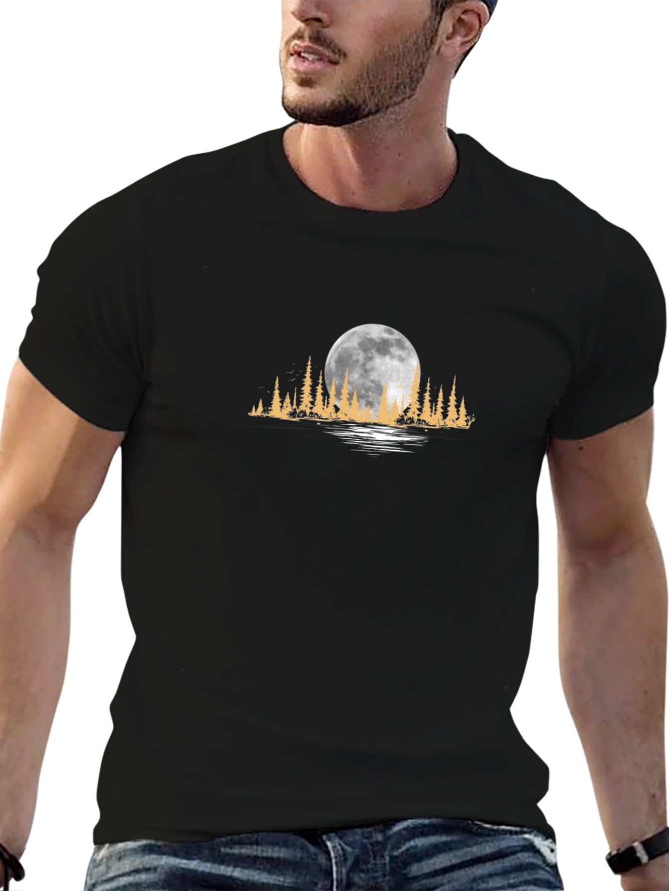 Moonlit Forest Graphic Tee