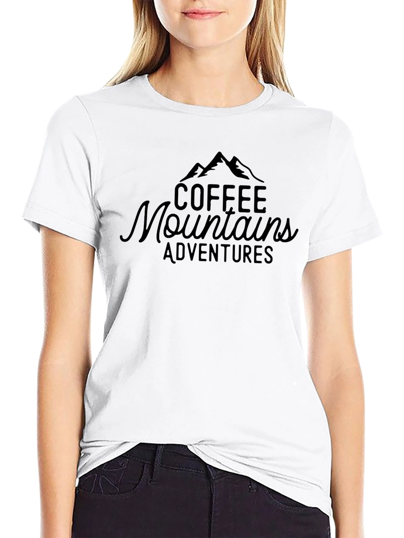 Coffee Mountains Adventures Graphic T-Shirt