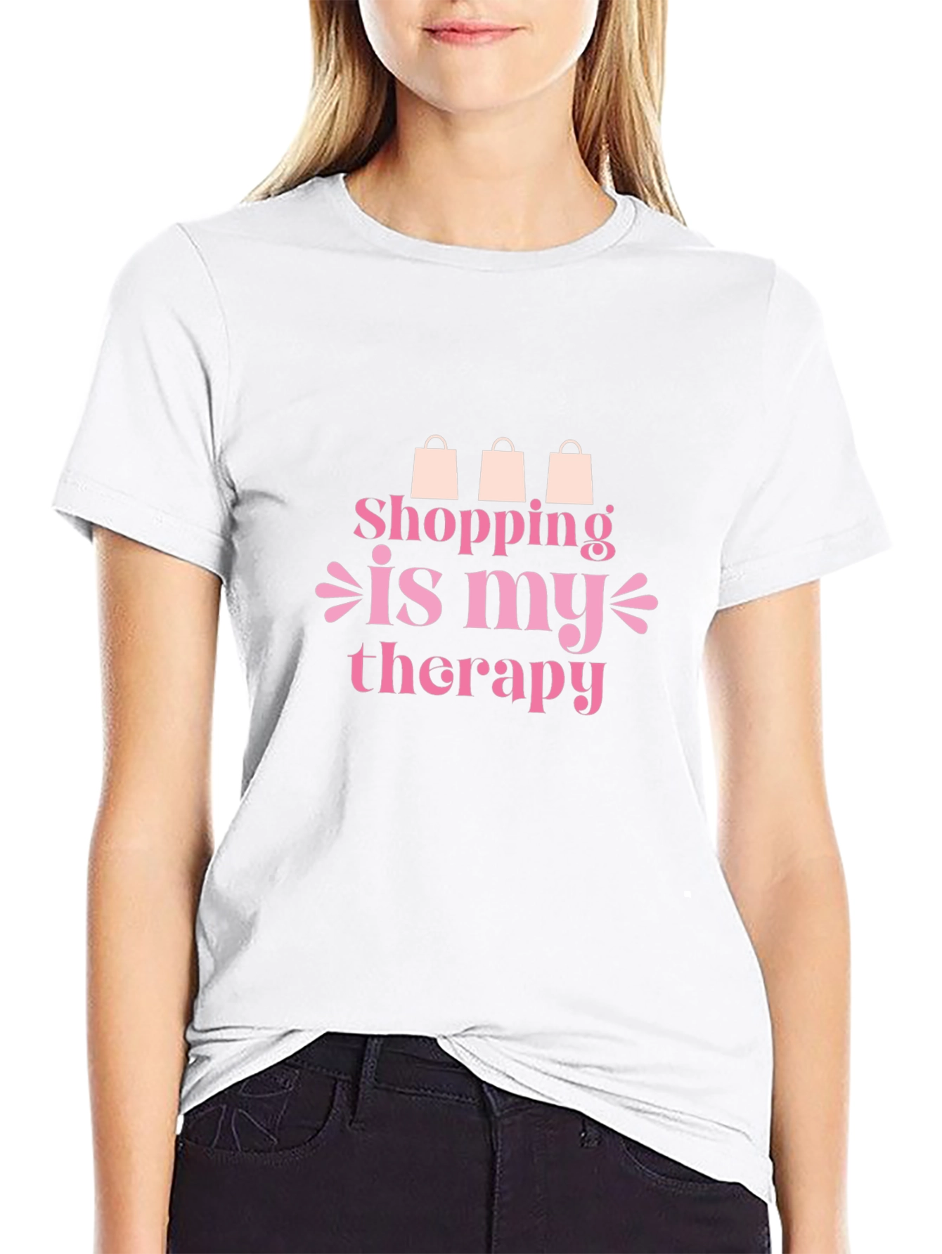Shopping is my Therapy Graphic Tee