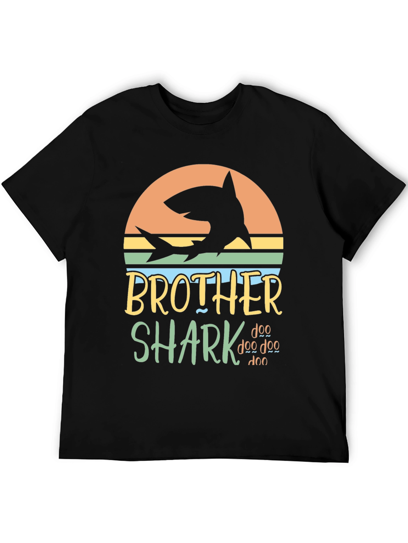 Brother Shark Doo Doo Doo Graphic T-Shirt