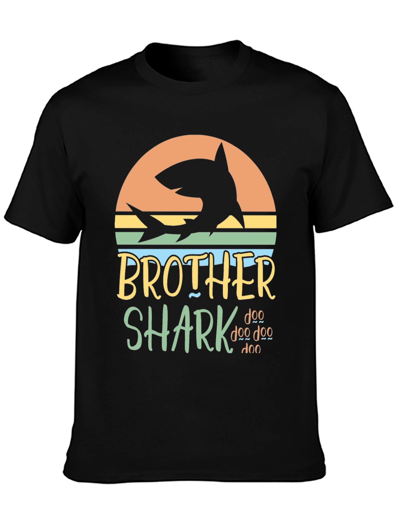Brother Shark Doo Doo Doo Graphic T-Shirt