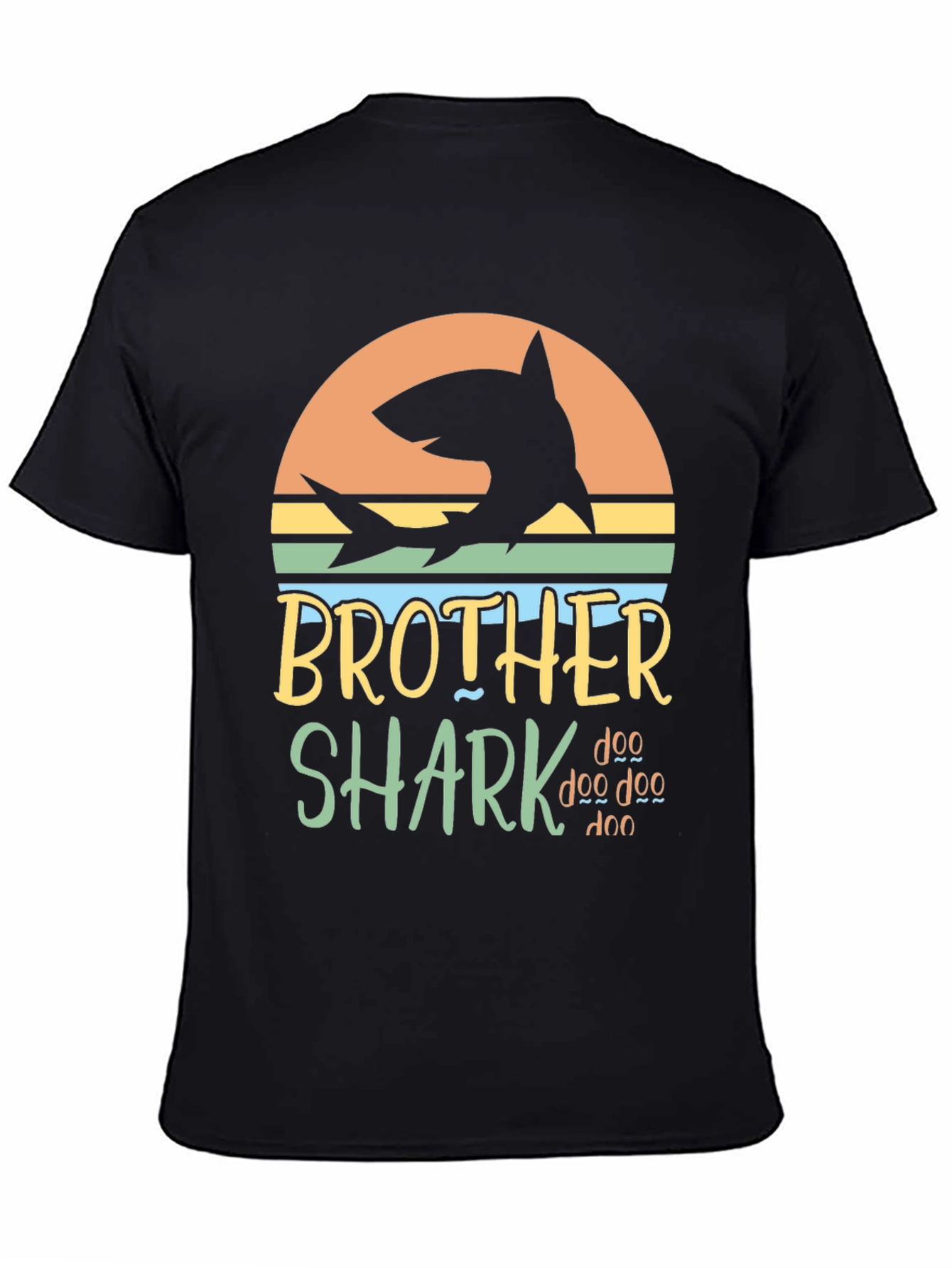 Brother Shark Doo Doo Doo Graphic T-Shirt