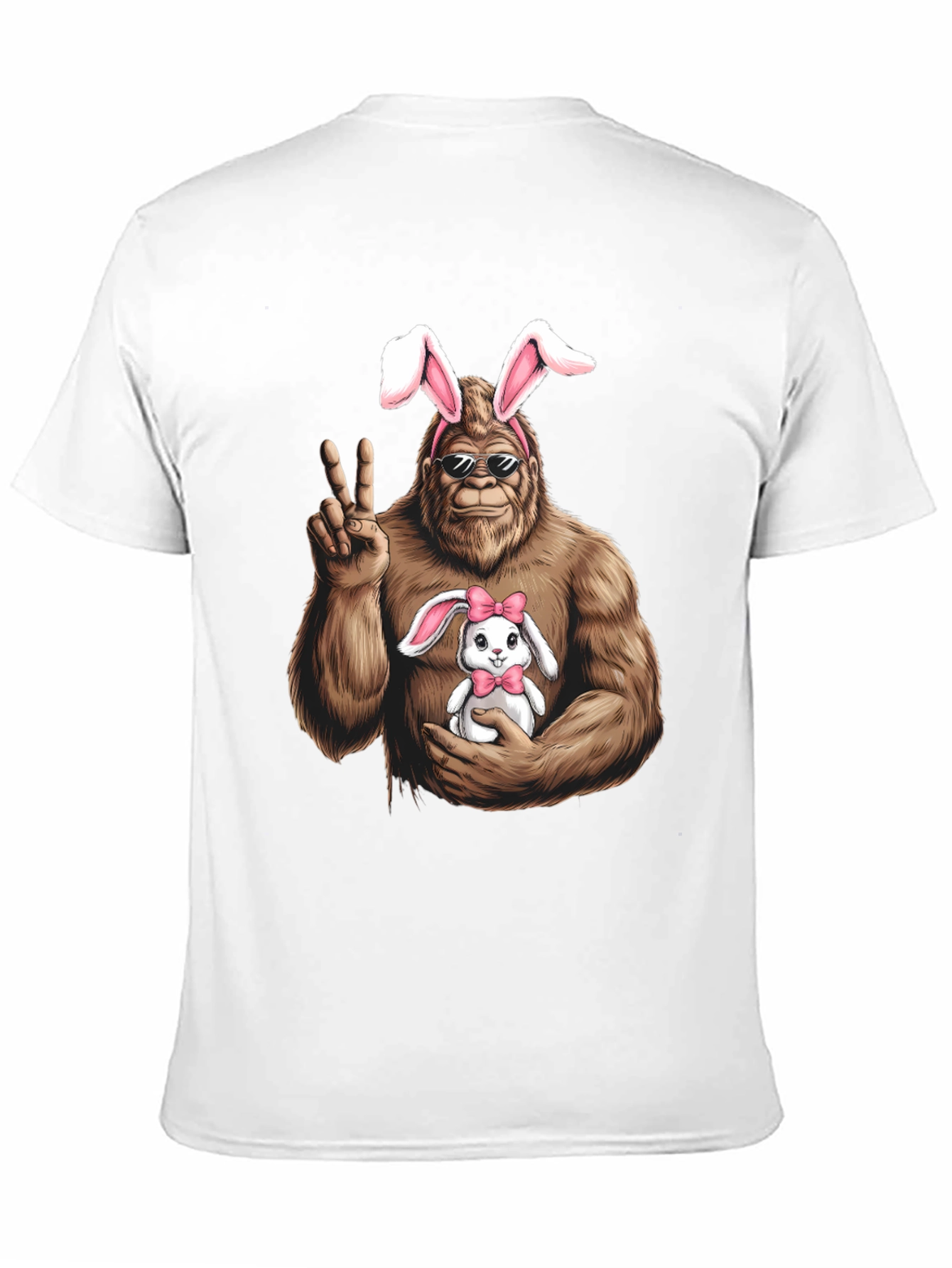 Bigfoot Easter Bunny T-Shirt