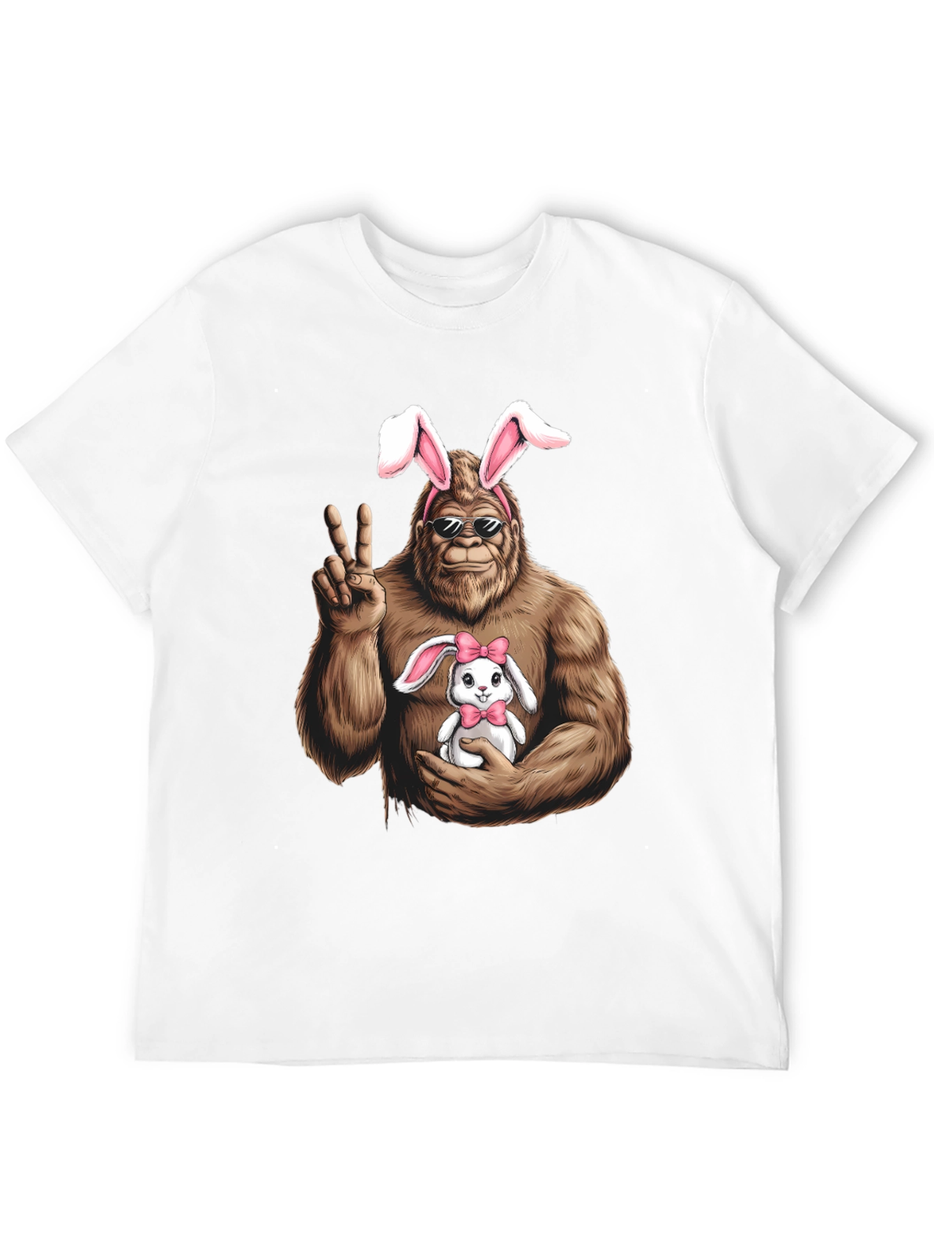 Bigfoot Easter Bunny T-Shirt