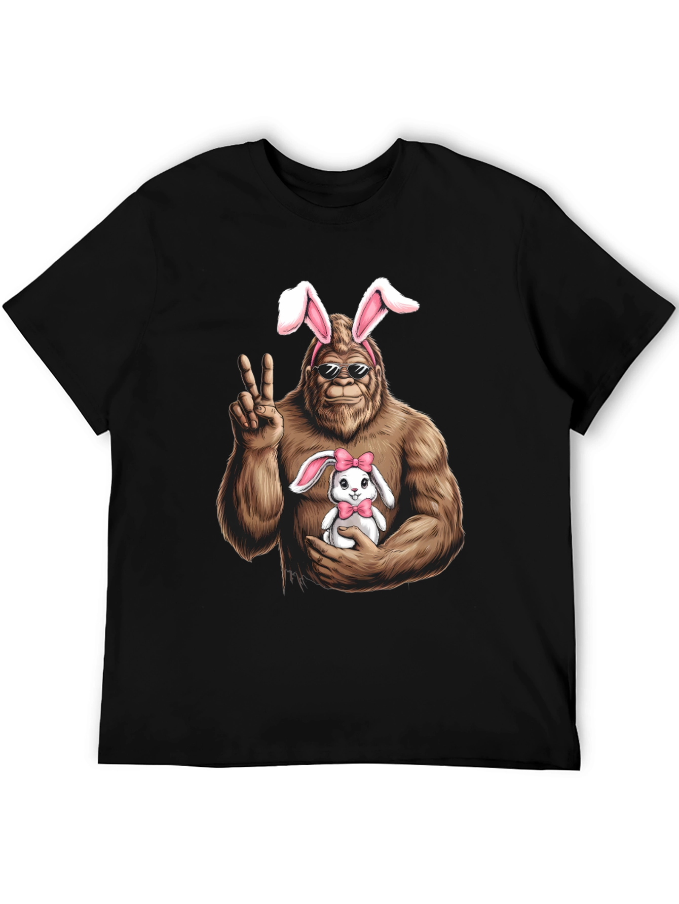 Bigfoot Easter Bunny T-Shirt