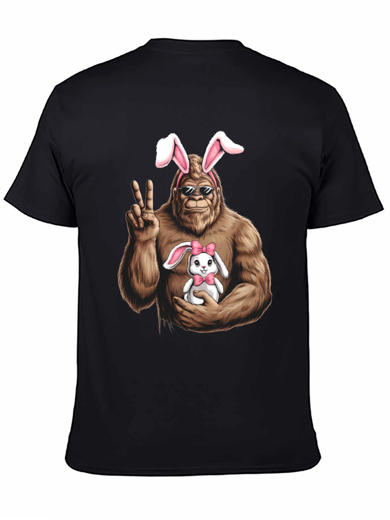 Bigfoot Easter Bunny T-Shirt