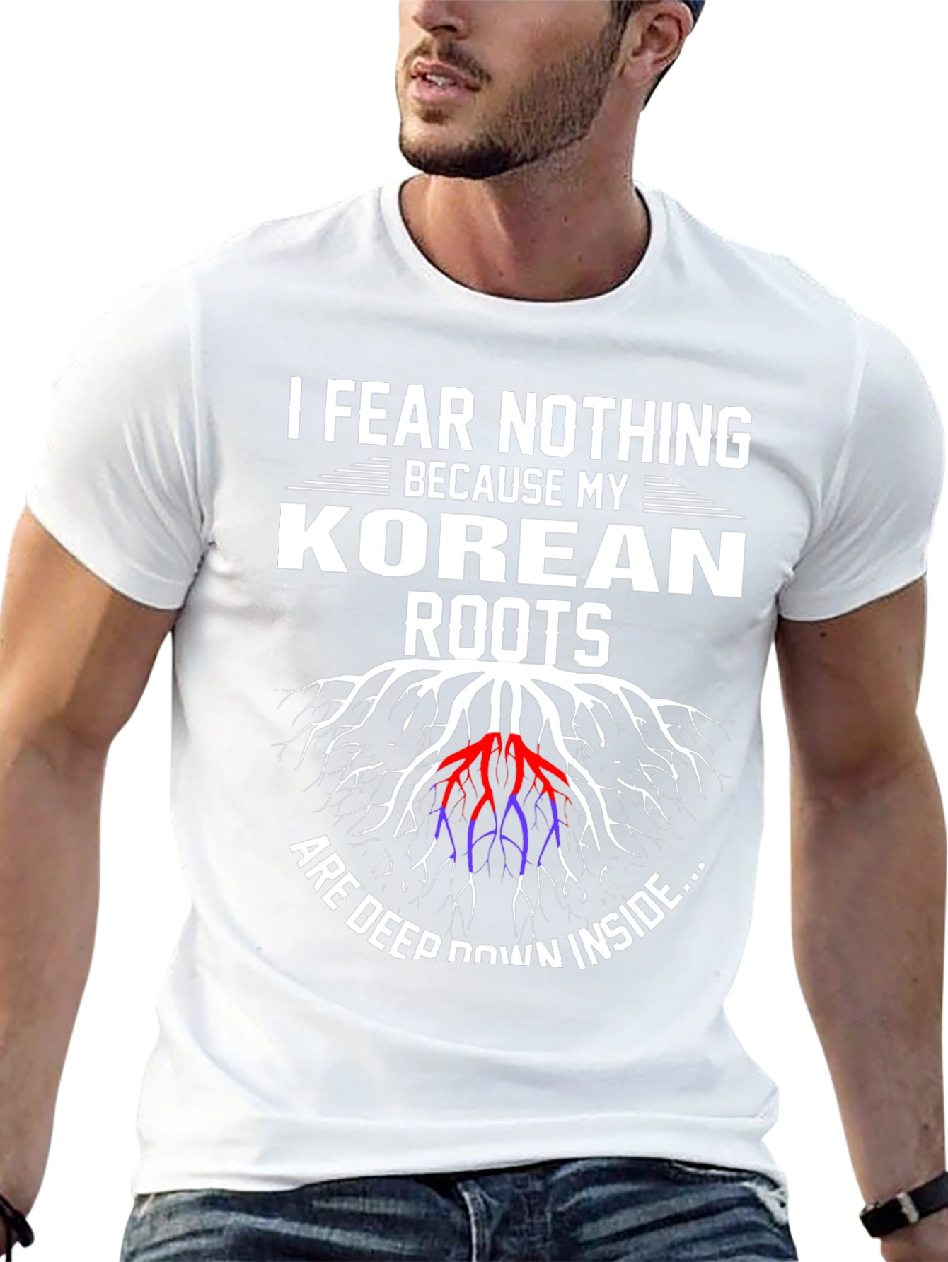Korean Roots Graphic T-Shirt