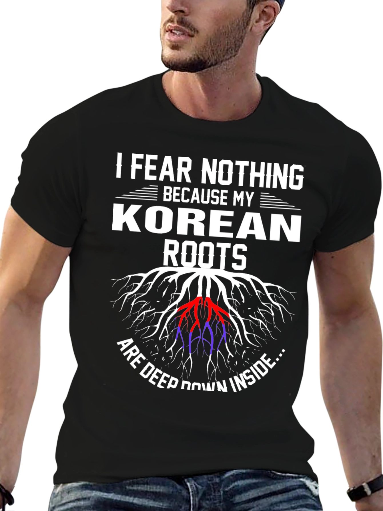 Korean Roots Graphic T-Shirt