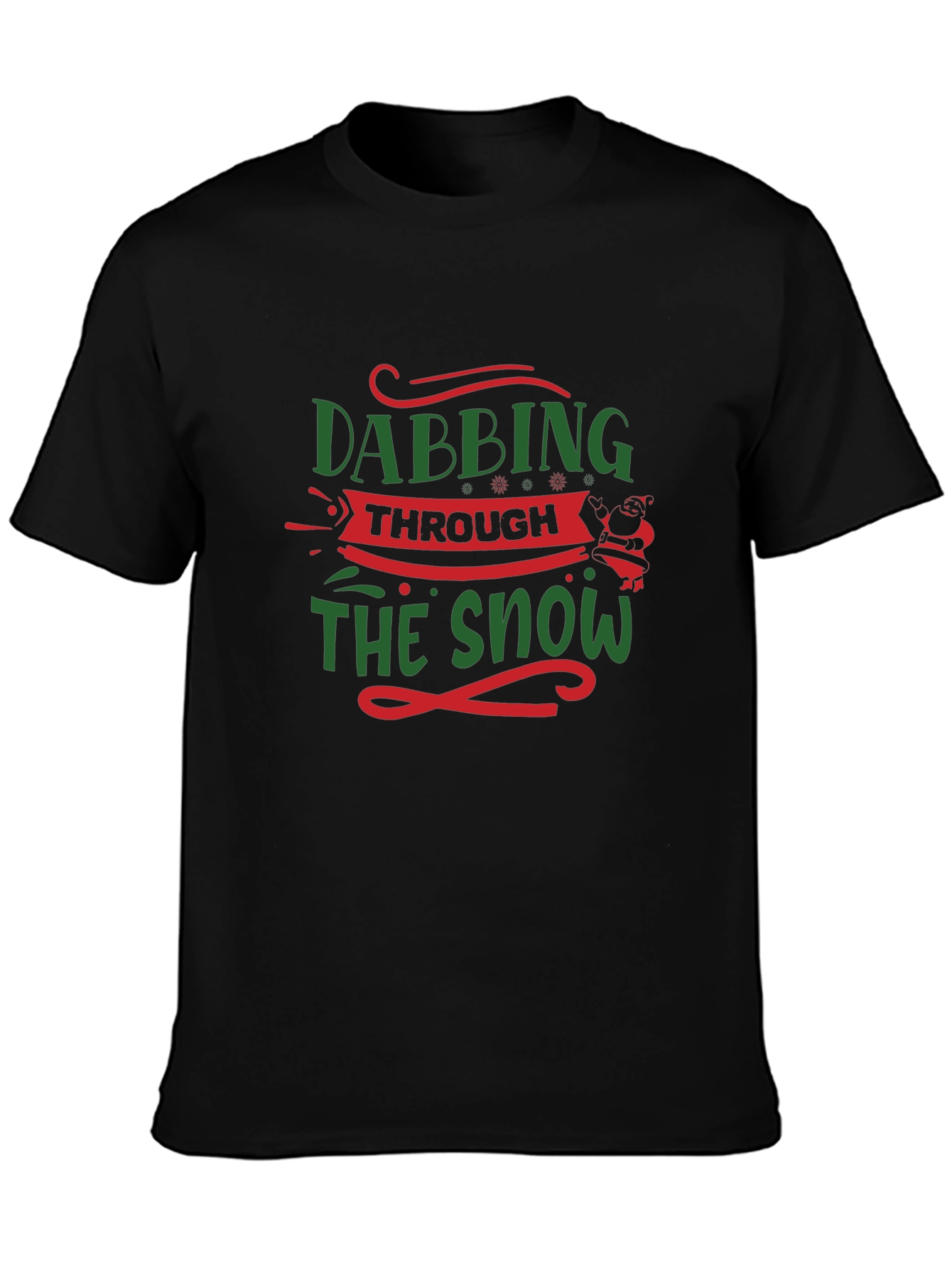 Dabbing Through The Snow Holiday T-Shirt