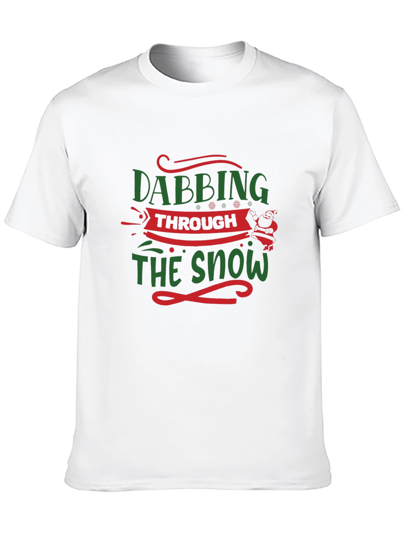 Dabbing Through The Snow Holiday T-Shirt