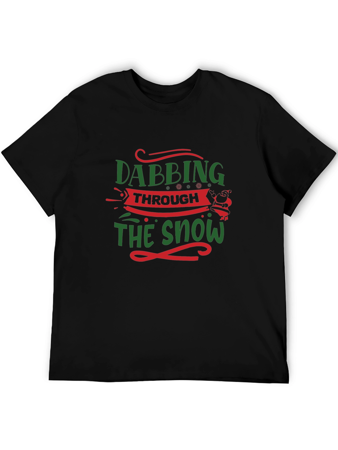 Dabbing Through The Snow Holiday T-Shirt