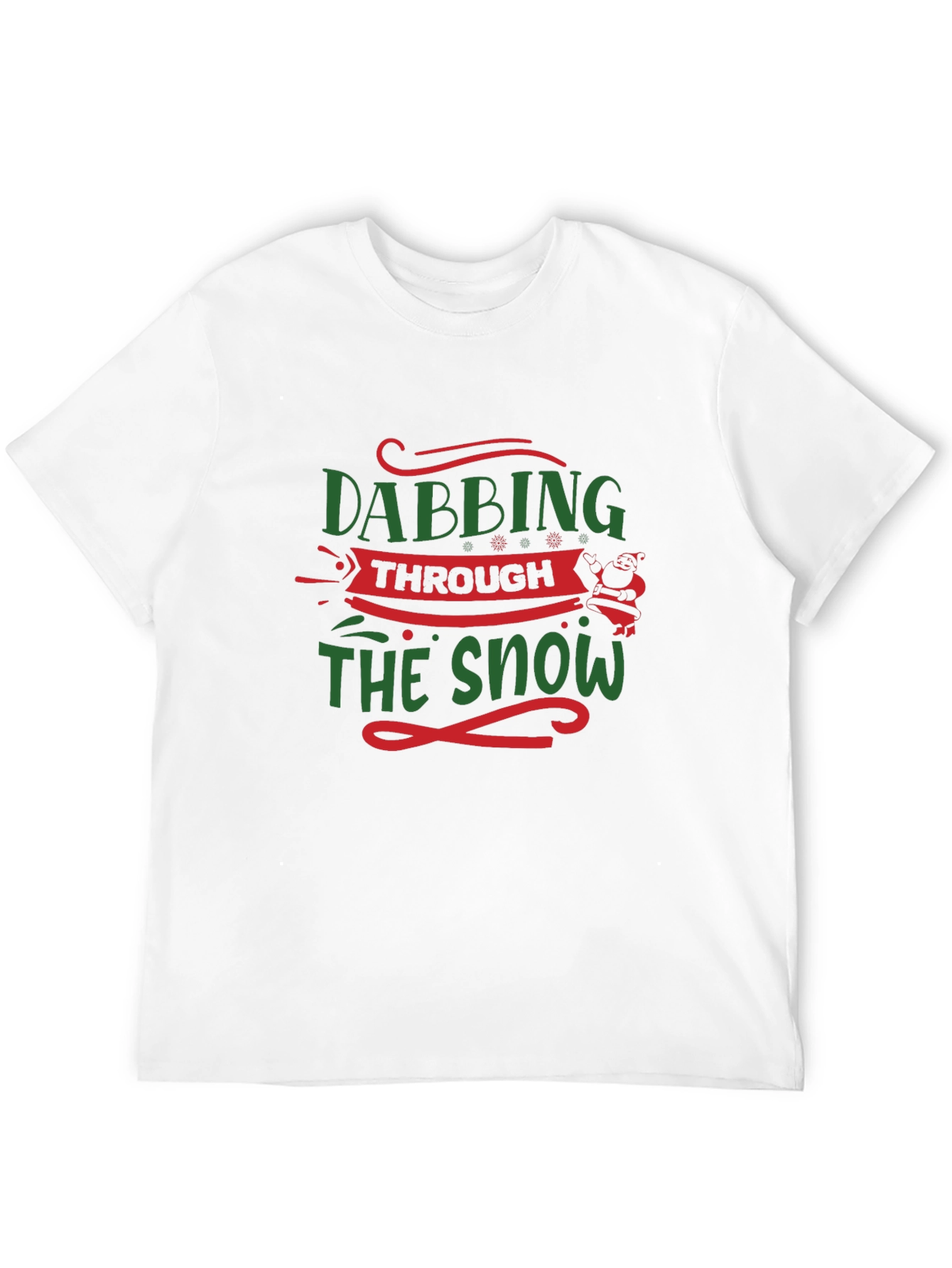 Dabbing Through The Snow Holiday T-Shirt