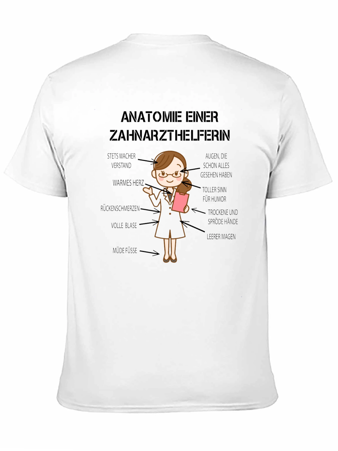 Anatomie Einer Dental Assistant T-Shirt