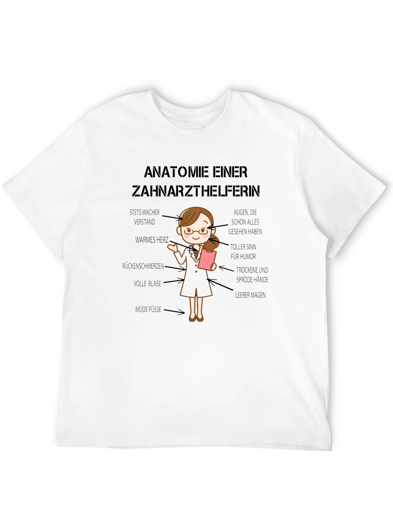 Anatomie Einer Dental Assistant T-Shirt