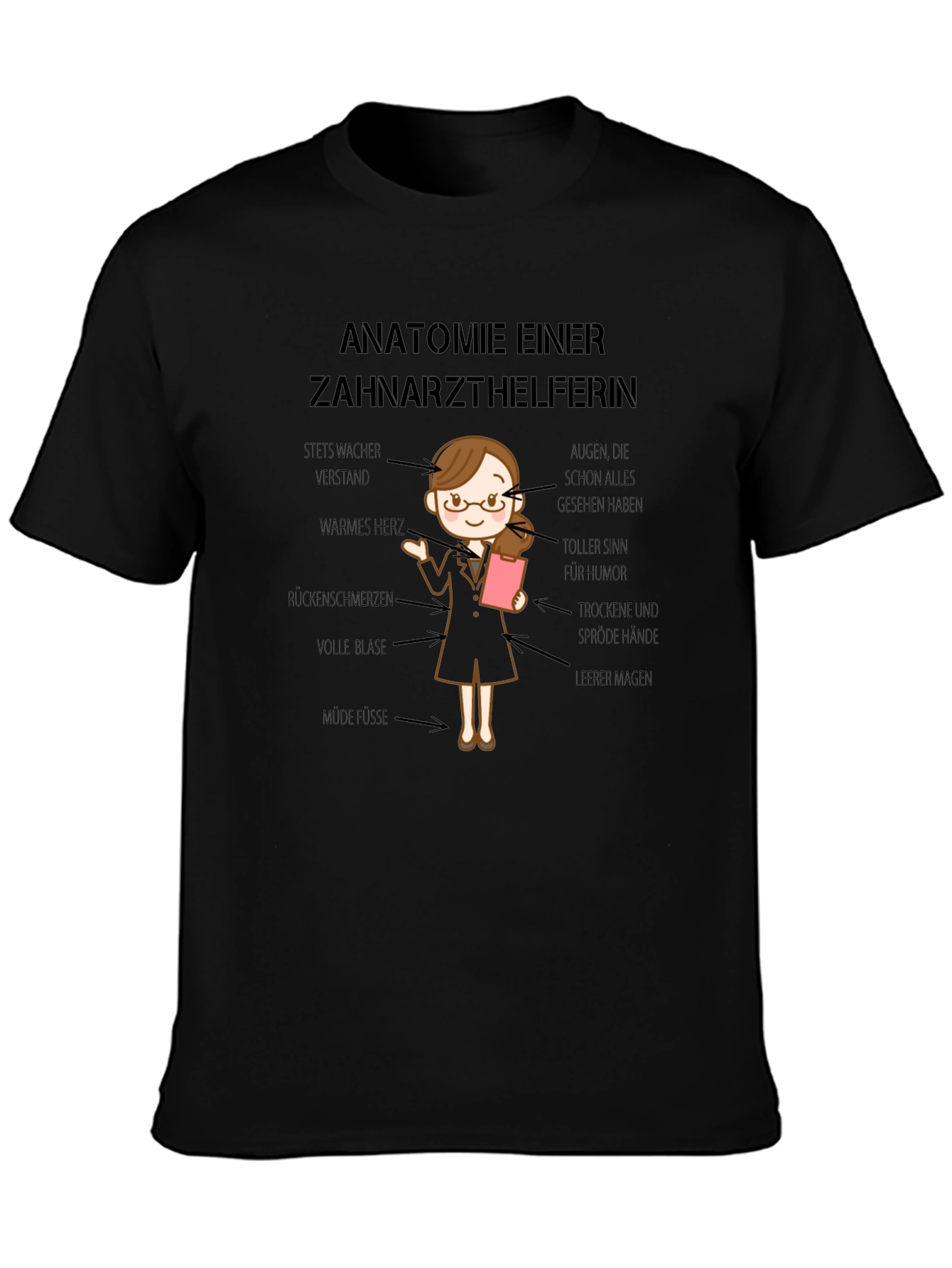 Anatomie Einer Dental Assistant T-Shirt