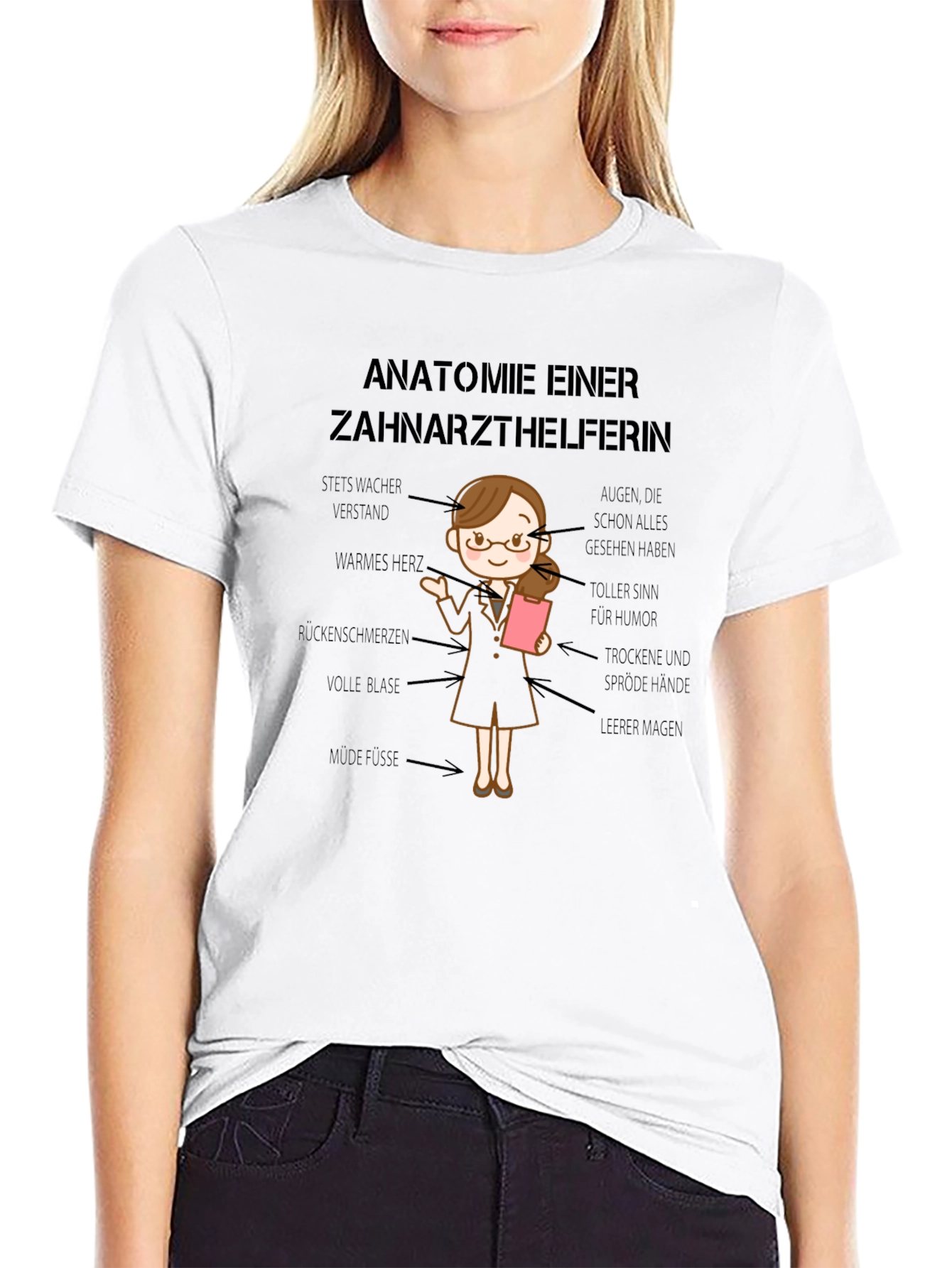 Anatomie Einer Dental Assistant T-Shirt