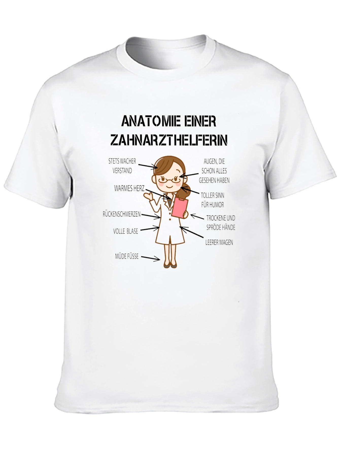 Anatomie Einer Dental Assistant T-Shirt