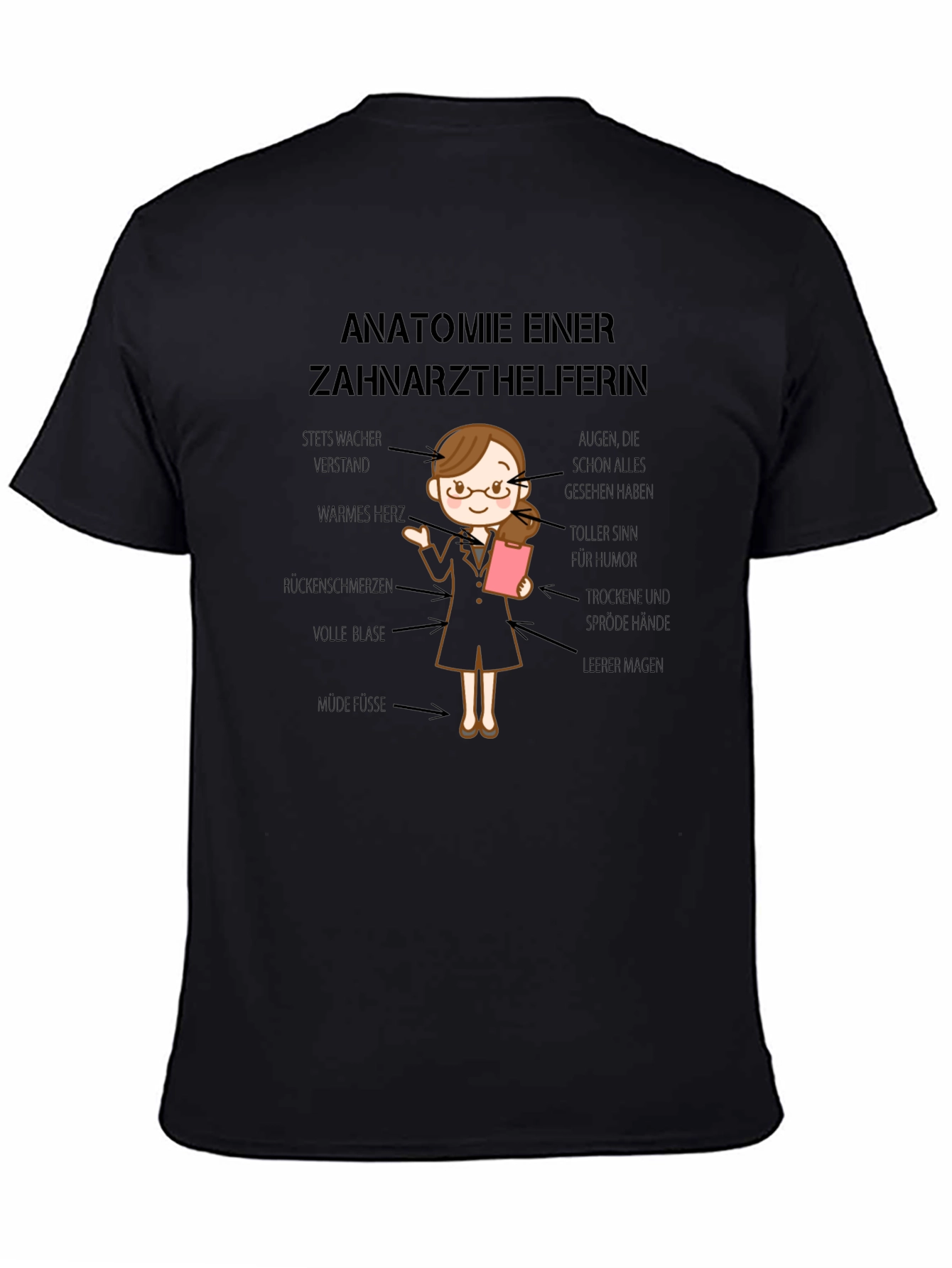Anatomie Einer Dental Assistant T-Shirt