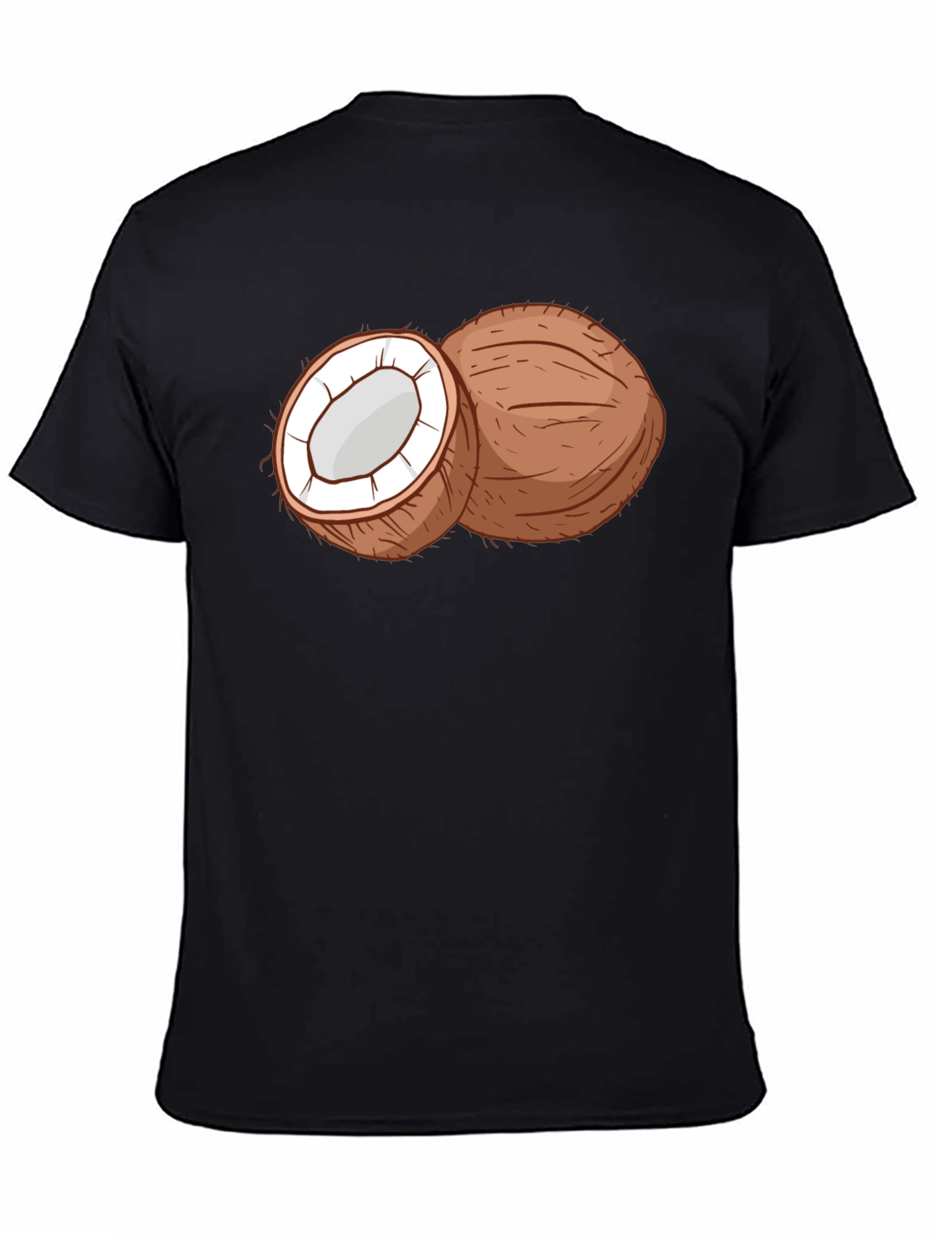 Coconut Graphic Tee - Tropical Fruit T-Shirt